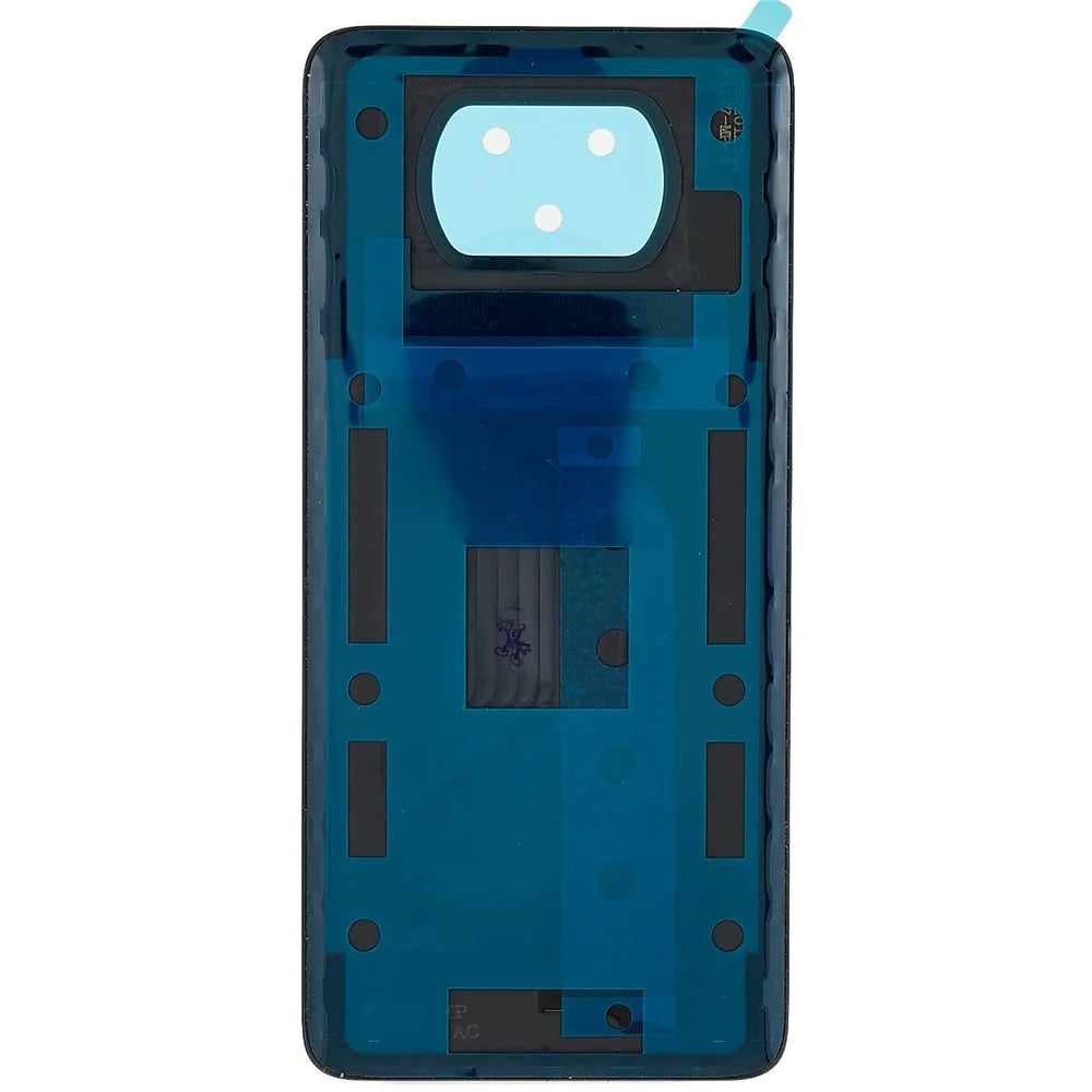 For Xiaomi Poco X3/Poco X3 NFC M2007J20CG, M2007J20CT OEM Battery Door Cover Replacement Part - Black - 3