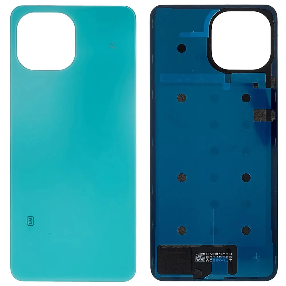 For Xiaomi Mi 11 Lite 5G OEM Battery Door Cover Replacement Part - Green - 1