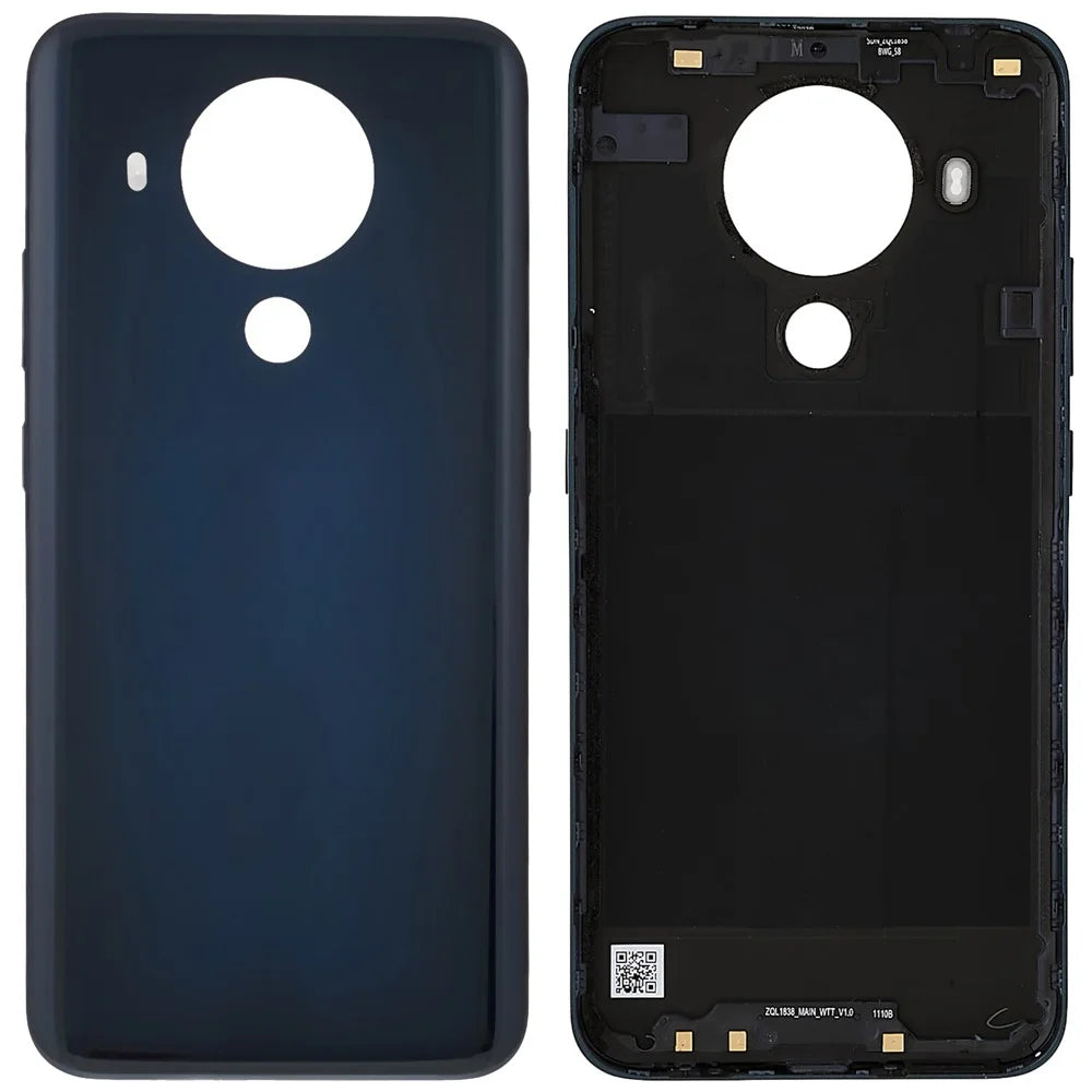 For Nokia 5.4 OEM Battery Door Cover Replacement Part - Dark Blue - 1