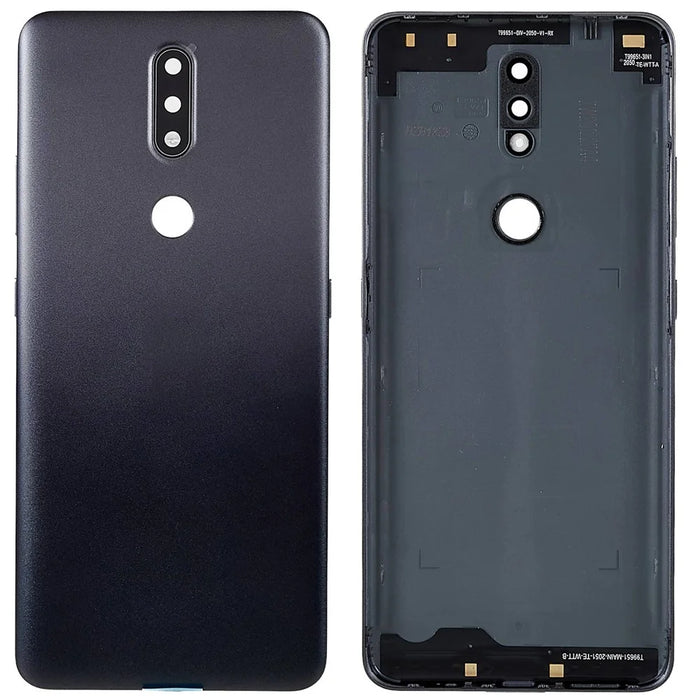 For Nokia 2.4 OEM Battery Door Cover Replacement Part - Grey - 1