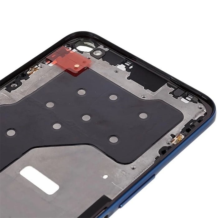 For Honor 50 Lite/X20 OEM Middle Plate Frame Spare Part  (without Logo) - Blue - 7