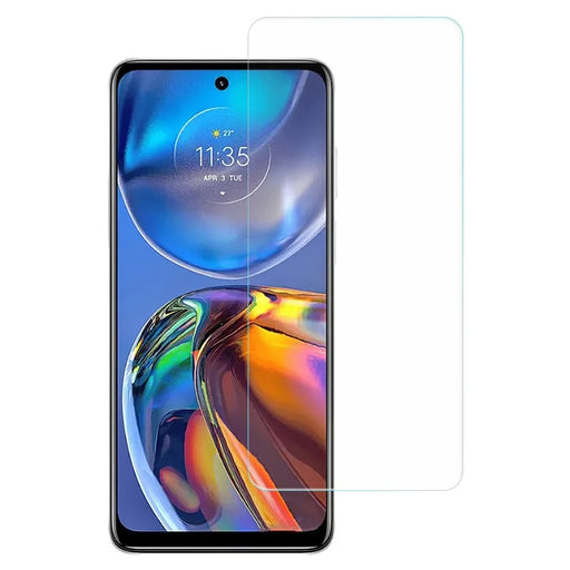 AMORUS 2.5D HD Tempered Glass Film for Motorola Moto E32s 4G, Anti-fingerprint High Aluminum-silicon Shatter-proof Screen Protector - 1