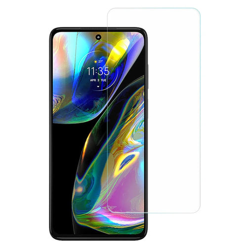 AMORUS Tempered Glass Film for Motorola Moto G82 5G / G52 4G, 2.5D HD High Aluminum-silicon Anti-explosion Screen Protector - 1