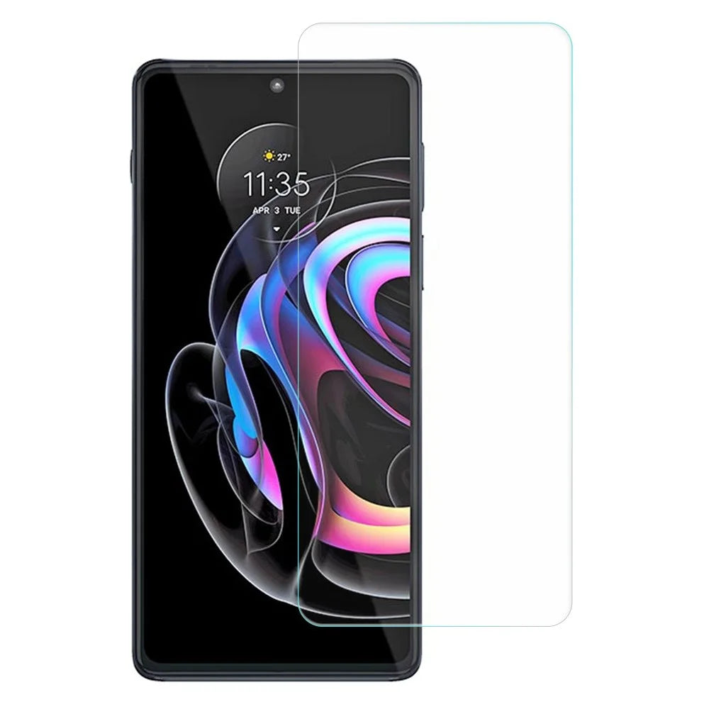 AMORUS 2.5D HD Screen Protector for Motorola Edge 20 Pro High Aluminum-silicon Abrasion-resistant Tempered Glass Film - 1