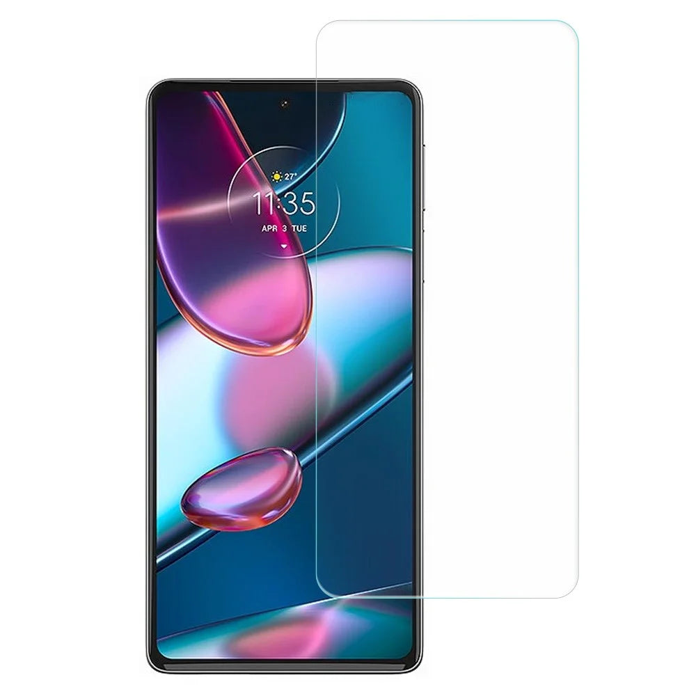 AMORUS for Motorola Edge X30 / Edge 30 Pro (Motorola Edge+ (2022)) Touch Sensitive Screen Protector Scratch Resistant 2.5D Arc Edge High Aluminum-silicon Glass Film - 1