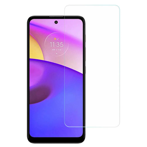 AMORUS For Motorola Moto E40 9H Hardness Tempered Glass Screen Protector Anti-explosion 2.5D Arc Edge High Aluminum-silicon Glass Film - 1