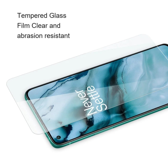 AMORUS High Aluminum-silicon Glass Screen Film for OnePlus 9 (EU / US Version), Anti-explosion 2.5D Arc Edge Screen Protector - 6