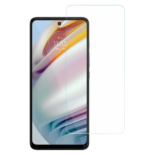 AMORUS For Motorola Moto G60 Explosion-proof Screen Protector High Aluminum-silicon Glass 2.5D Arc Edge Film - 1