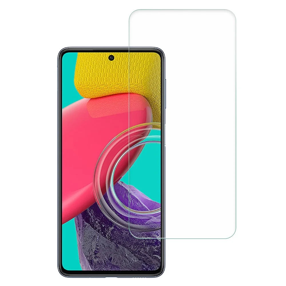 AMORUS For Samsung Galaxy M53 5G High Aluminum-silicon Glass HD Visual 2.5D Arc Edge Anti-explosion Screen Protector - 1