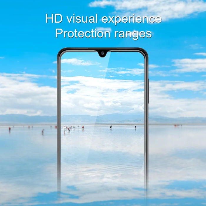 AMORUS For Samsung Galaxy M53 5G High Aluminum-silicon Glass HD Visual 2.5D Arc Edge Anti-explosion Screen Protector - 5