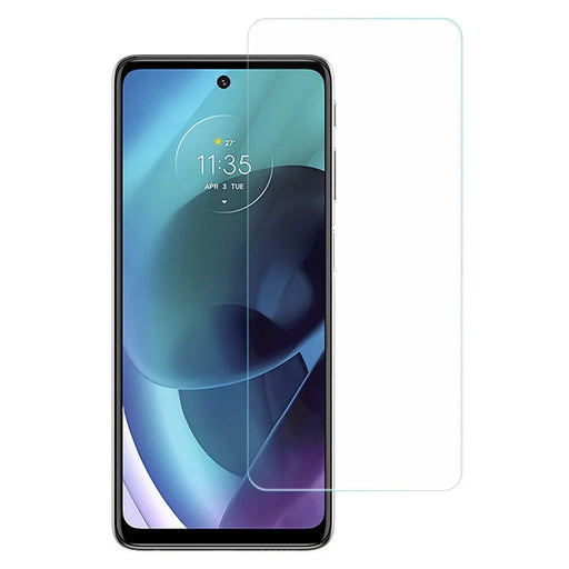AMORUS Ultra Clear Screen Protector for Motorola Moto G51 5G Touch Sensitive 2.5D Arc Edge High Aluminum-silicon Glass Film - 1