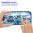 For iPhone 14 6.1 inch Ultra Clear Full Coverage Tempered Glass Screen Protector Anti-explosion Film + Precise Cutout Camera Lens Protector - 3