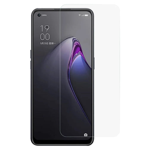 For Oppo Reno8 5G (Global Version) / Reno8 5G 2.5D Arc Edges Ultra Clear Anti-explosion High Aluminum-silicon Glass 9H Phone Screen Protector Film - 1