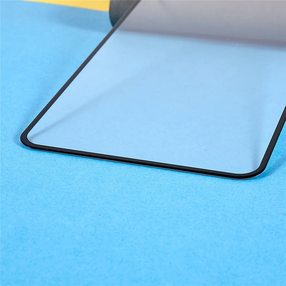 For Motorola Moto E32 4G Full Covering Anti-scratch Full Glue Silk Printing Tempered Glass Smartphone Screen Protector - 5