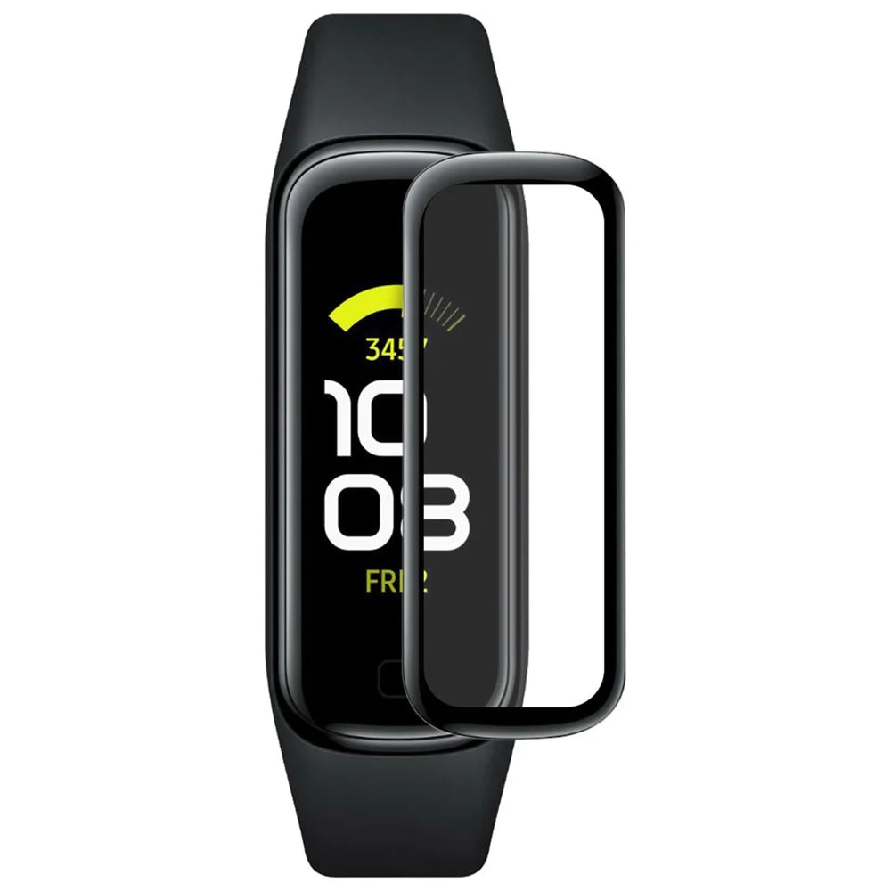 ENKAY HAT PRINCE Full Screen Watch Protector for Samsung Galaxy Fit2, 3D Curved Soft PC Edge + PMMA HD Clear Film - 1