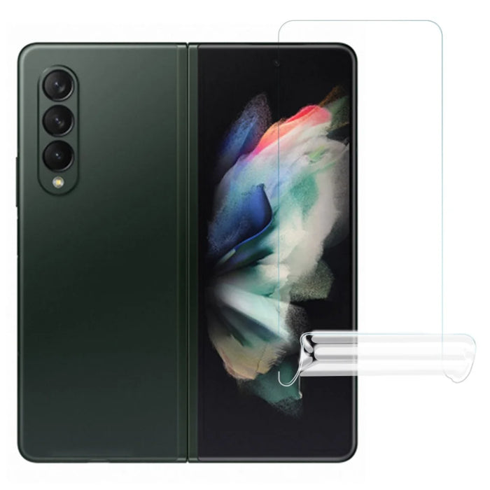 For Samsung Galaxy Z Fold4 5G Super Clear Phone Screen Protector Anti-Wear Scratch-Resistant Soft Hydrogel TPU Film - 1