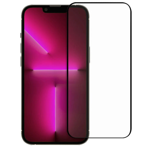 For iPhone 14 Pro Max 6.7 inch Anti-scratch Full Glue Tempered Glass Film Anti-explosion Black Edge Ultra Clear AGC Glass Full Coverage Screen Protector - 1