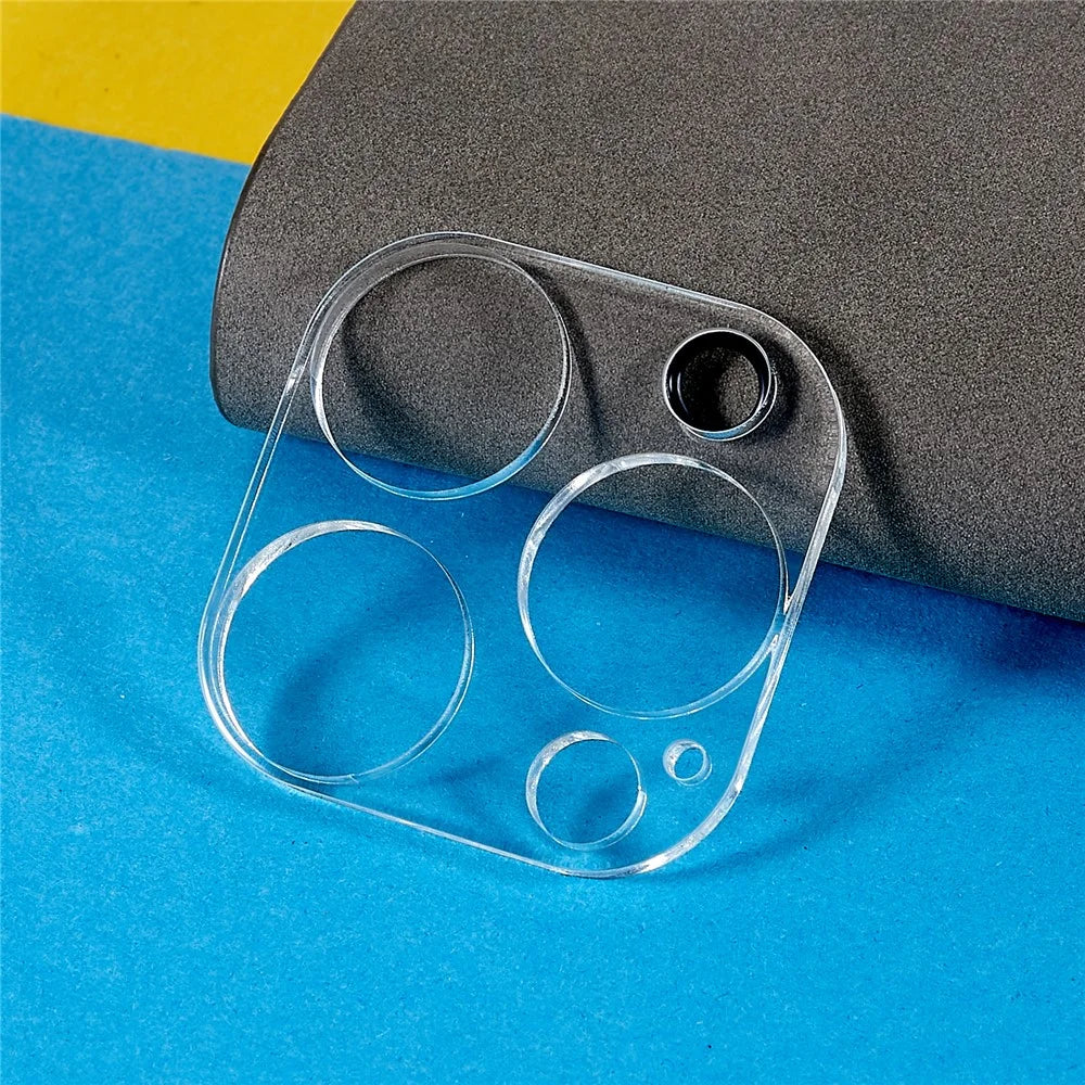 For iPhone 14 Pro 6.1 inch / 14 Pro Max 6.7 inch Camera Lens Protector HD Clear Full Edge Tempered Glass Film - 3