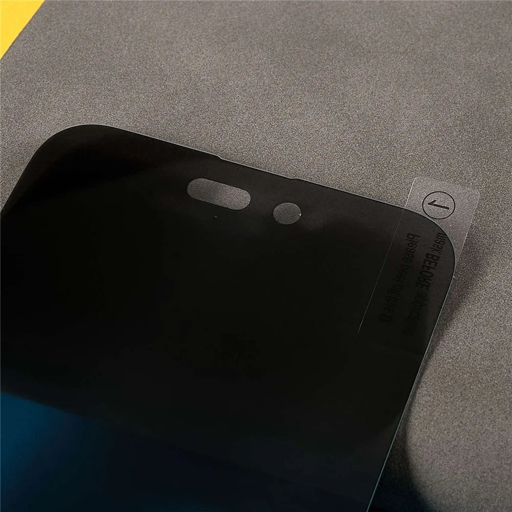 For iPhone 14 Pro 6.1 inch Anti-spy Tempered Glass Full Glue Wear-resistant HD Full Screen Covering Protector Film - 4