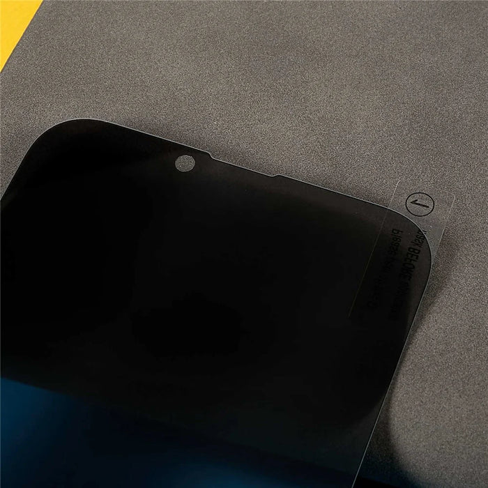 For iPhone 14 Plus 6.7 inch Anti-spy Tempered Glass Full Glue Anti-explosion Ultra-clear Full Screen Coverage Protector Film - 4