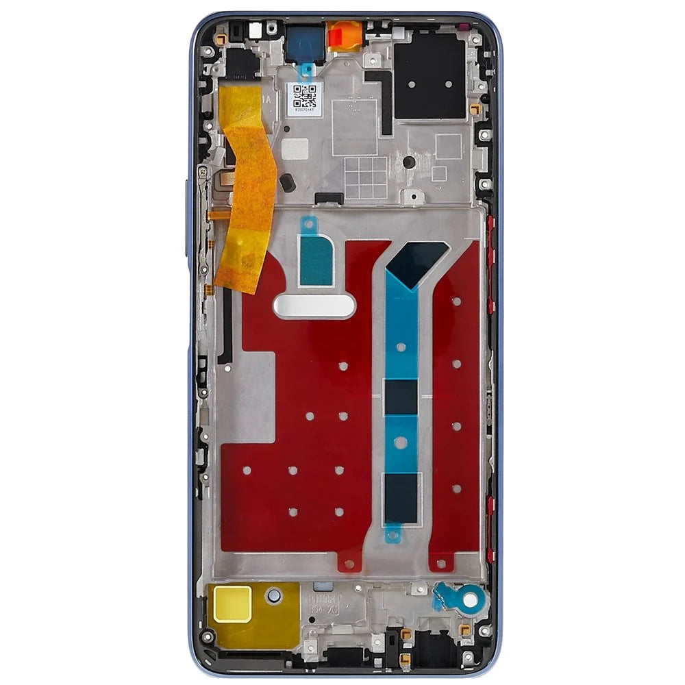 For Huawei Enjoy Z 5G / Enjoy 20 Pro 5G / Honor 30 Youth / 30 Lite OEM Front Housing Frame Repair Part (without Logo) - Blue - 3