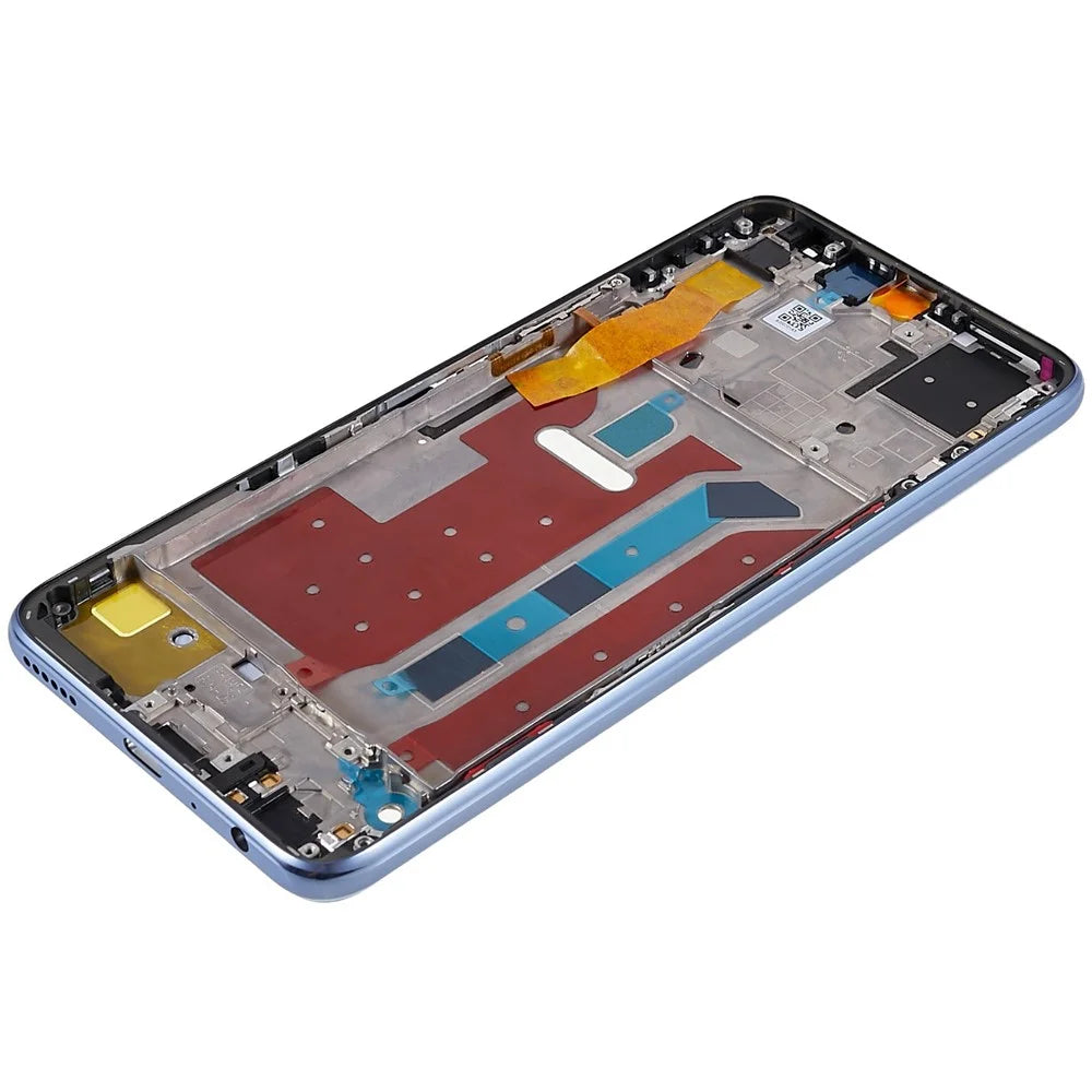 For Huawei Enjoy Z 5G / Enjoy 20 Pro 5G / Honor 30 Youth / 30 Lite OEM Front Housing Frame Repair Part (without Logo) - Blue - 6