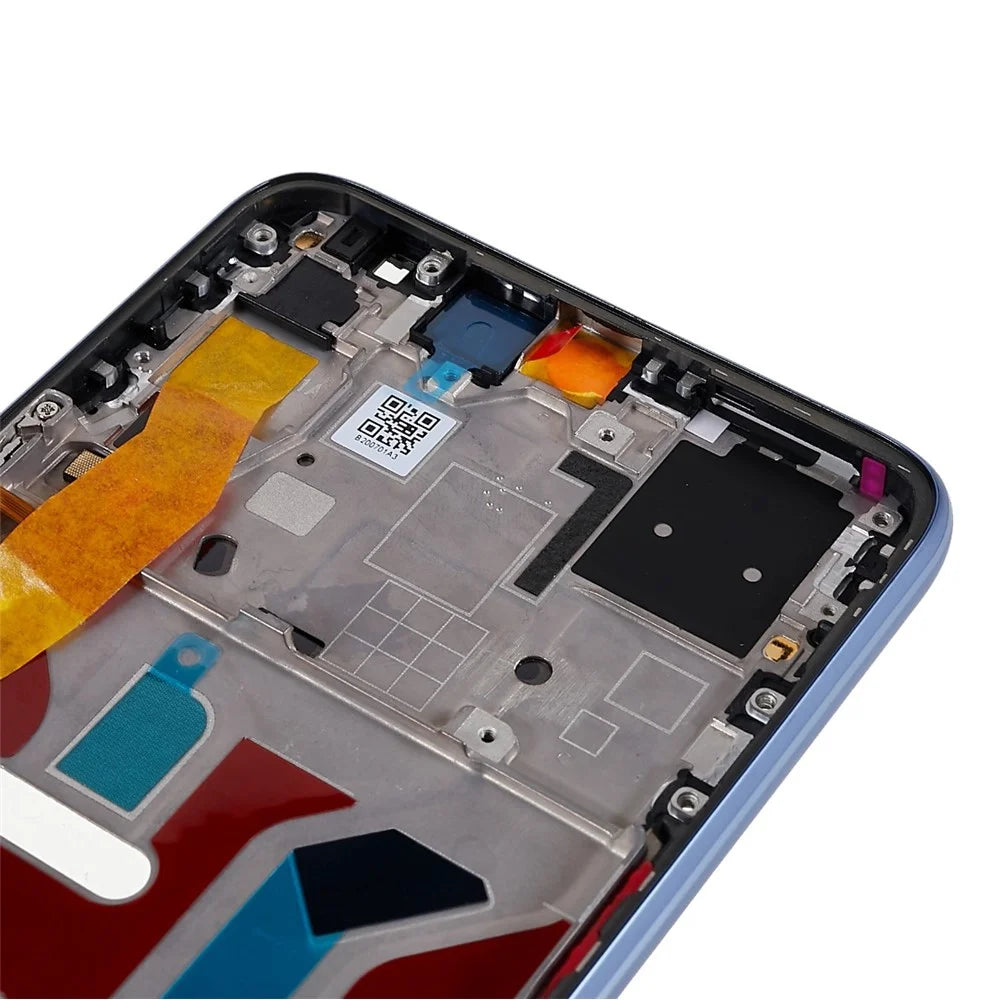 For Huawei Enjoy Z 5G / Enjoy 20 Pro 5G / Honor 30 Youth / 30 Lite OEM Front Housing Frame Repair Part (without Logo) - Blue - 7