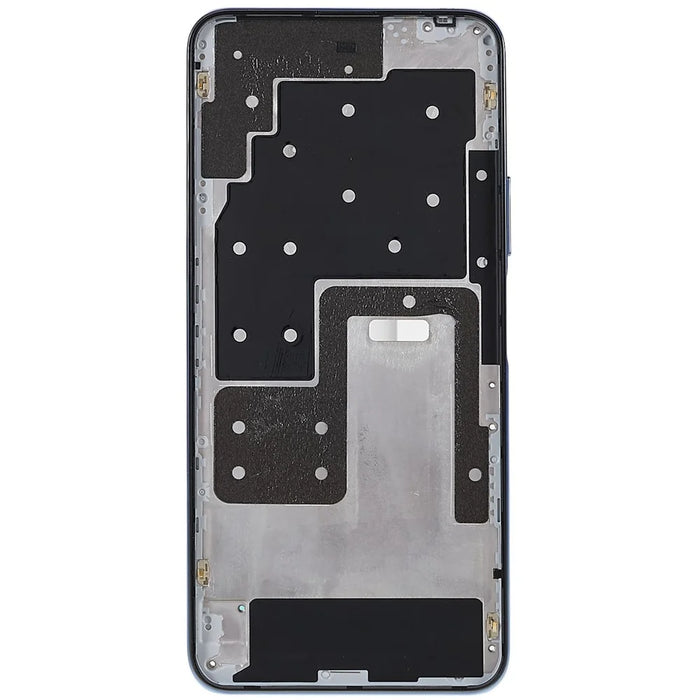 For Huawei Enjoy 20 Plus 5G / Y9a 4G OEM Front Housing Frame Repair Part (without Logo) - Blue - 2