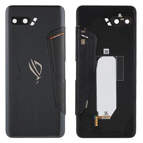 For Asus ROG Phone II ZS660KL OEM Battery Door Cover Replacement Part - Black - 1