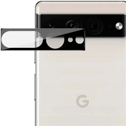 IMAK For Google Pixel 7 Pro 5G Tempered Glass Camera Lens Protector HD Clear Rear Camera Protective Film (Black Version) - 1
