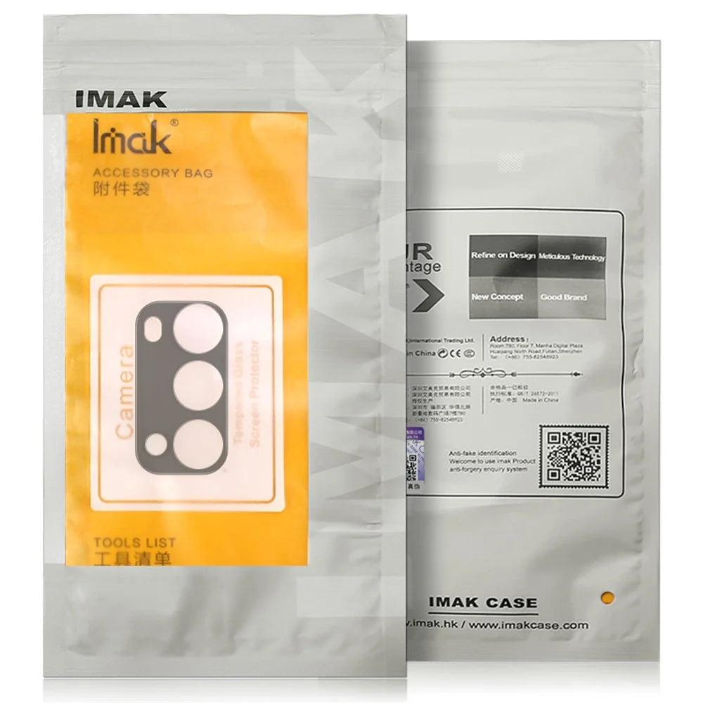 IMAK For Google Pixel 7 Pro 5G Tempered Glass Camera Lens Protector HD Clear Rear Camera Protective Film (Black Version) - 7