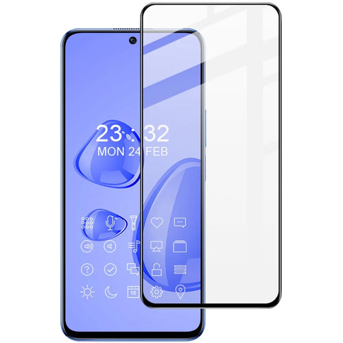 IMAK Pro+ Series for Honor X8 4G HD Ultra Clear Full Covering Tempered Glass Flim Anti-scratch Full Glue Screen Protector - 1