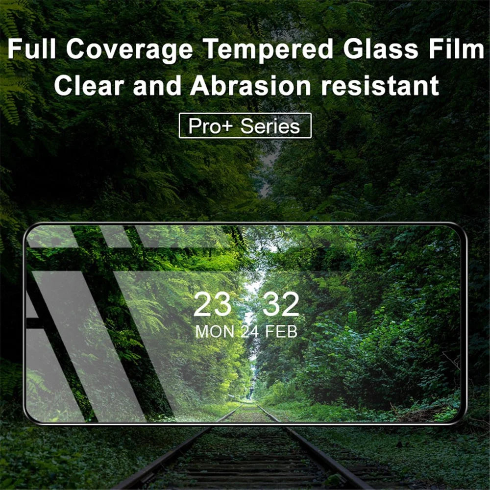 IMAK Pro+ Series for Honor X8 4G HD Ultra Clear Full Covering Tempered Glass Flim Anti-scratch Full Glue Screen Protector - 3