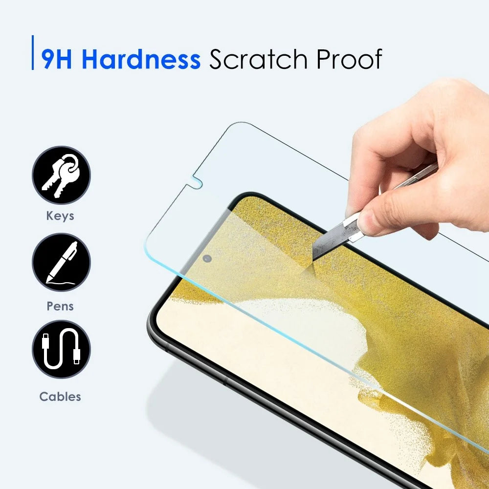 NORTHJO 2Pcs / Set for Samsung Galaxy S22+ 5G / S23+ 0.18mm Ultra Clear Shatterproof Tempered Glass Film Fingerprint Unlock Screen Protector - 4