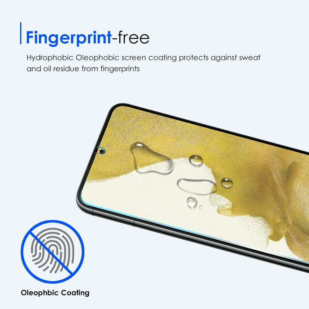 NORTHJO 2Pcs / Set for Samsung Galaxy S22+ 5G / S23+ 0.18mm Ultra Clear Shatterproof Tempered Glass Film Fingerprint Unlock Screen Protector - 5