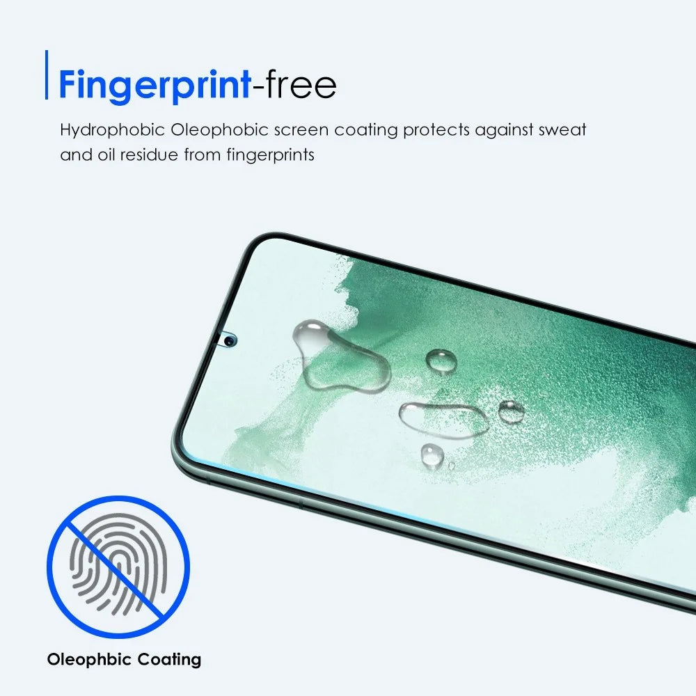 NORTHJO 2Pcs / Set for Samsung Galaxy S22 5G / S23 0.18mm Ultra Clear Anti-scratch Tempered Glass Film Fingerprint Unlock Screen Protector - 5