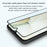 AMORUS 2Pcs / Pack for Samsung Galaxy Xcover6 Pro 5G Tempered Glass Secondary Strengthening Silk Printing Full Glue Full Screen Protector - Black - 5