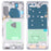 For Samsung Galaxy S21+ 5G G996B OEM Front Housing Frame Repair Part (without Logo) - Silver - 1