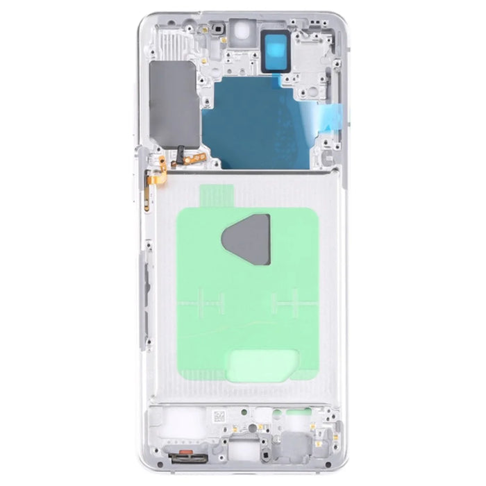 For Samsung Galaxy S21+ 5G G996B OEM Front Housing Frame Repair Part (without Logo) - Silver - 2