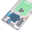 For Samsung Galaxy S21+ 5G G996B OEM Front Housing Frame Repair Part (without Logo) - Silver - 4