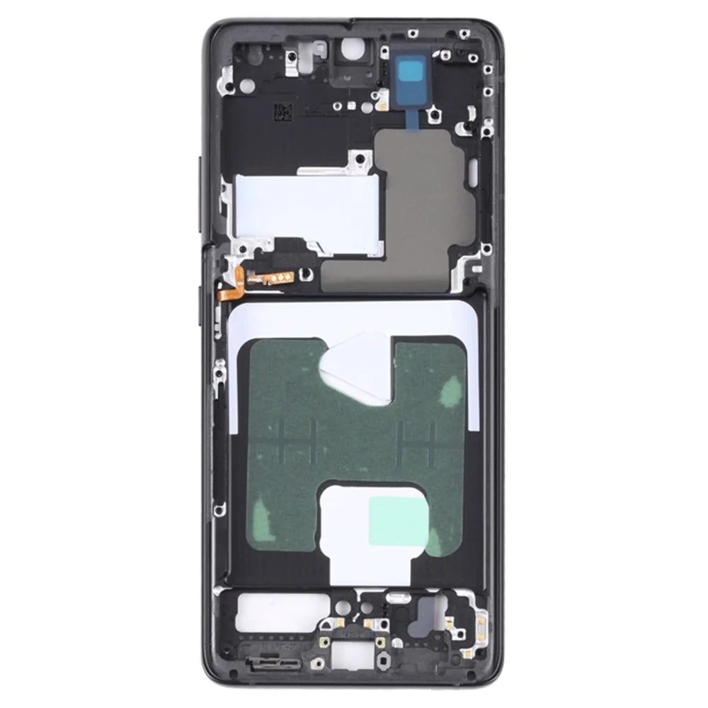For Samsung Galaxy S21 Ultra 5G G998B OEM Front Housing Frame Repair Part (without Logo) - Black - 2