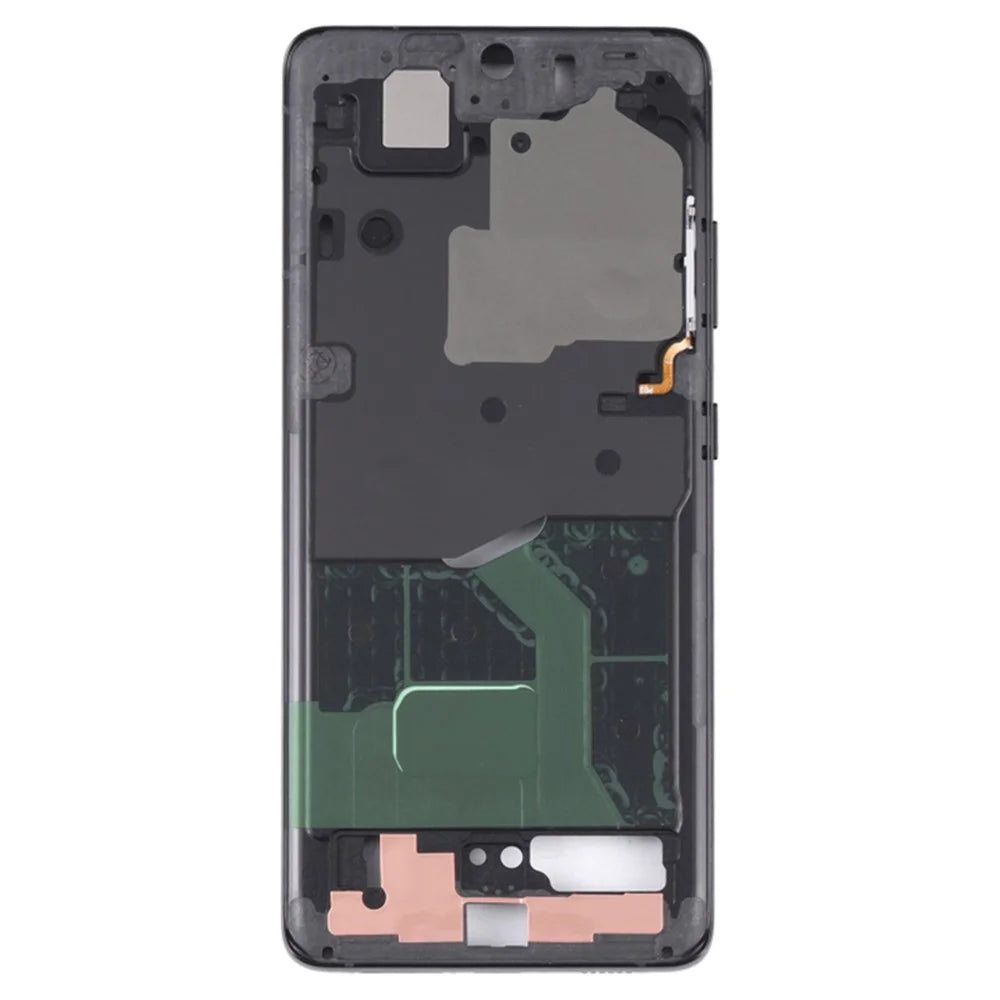 For Samsung Galaxy S21 Ultra 5G G998B OEM Front Housing Frame Repair Part (without Logo) - Black - 3