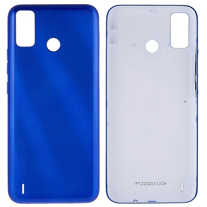 For Tecno Spark 6 Go Back Battery Housing Cover Replacement - Blue - 1