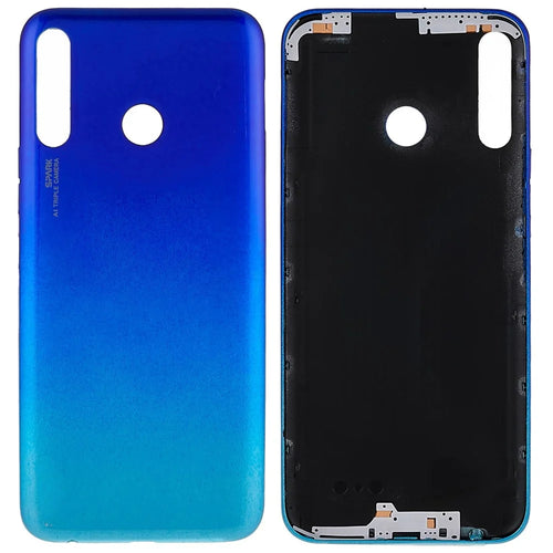 For Tecno Spark 4 Back Battery Housing Cover Replacement - Blue - 1