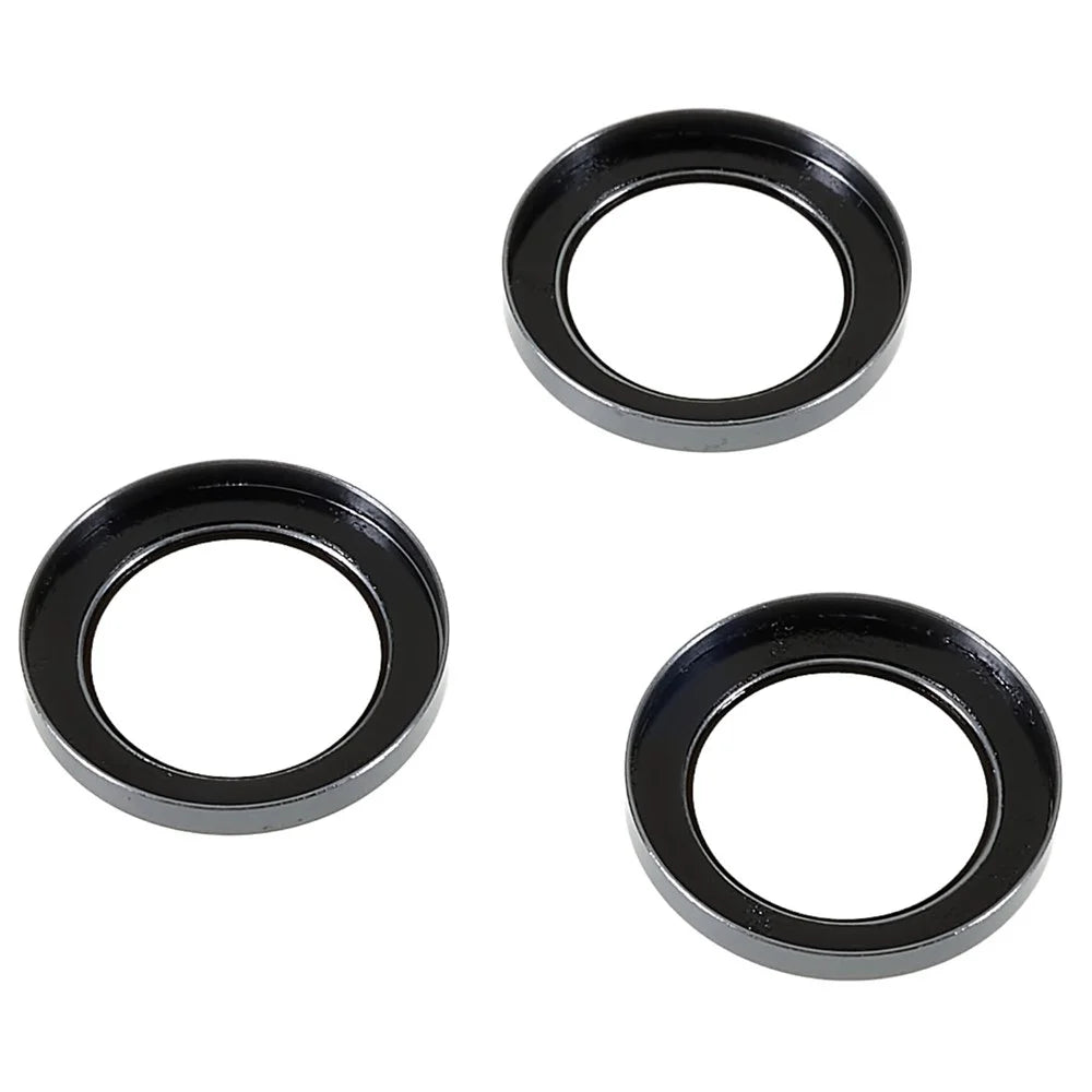 3Pcs / Set Camera Lens Protector for iPhone 14 Pro Max 6.7 inch / 14 Pro 6.1 inch, Ultra Clear Tempered Glass Lens Protection Film - Black - 4