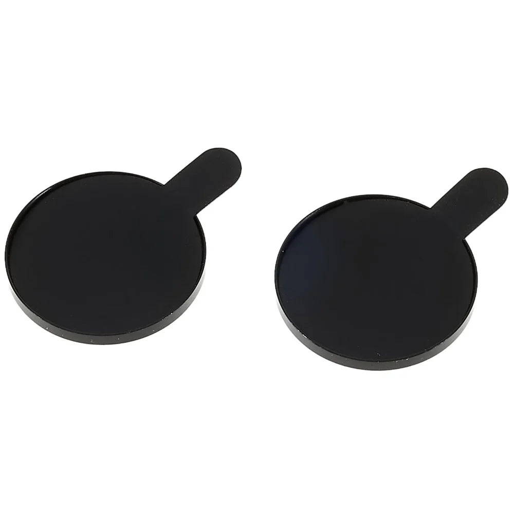 2Pcs / Set Phone Rear Camera Lens Protector for iPhone 14 6.1 inch / 14 Plus 6.7 inch, Anti-scratch High Transmittance Tempered Glass Lens Protection Film - Black - 2