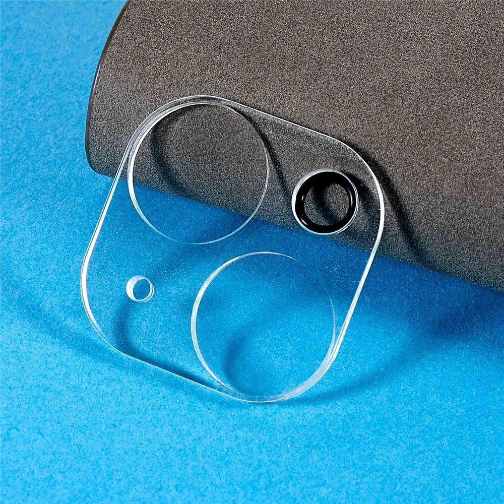 For iPhone 14 6.1 inch / 14 Plus 6.7 inch Camera Lens Protector High Transparency Tempered Glass Lens Film - 3