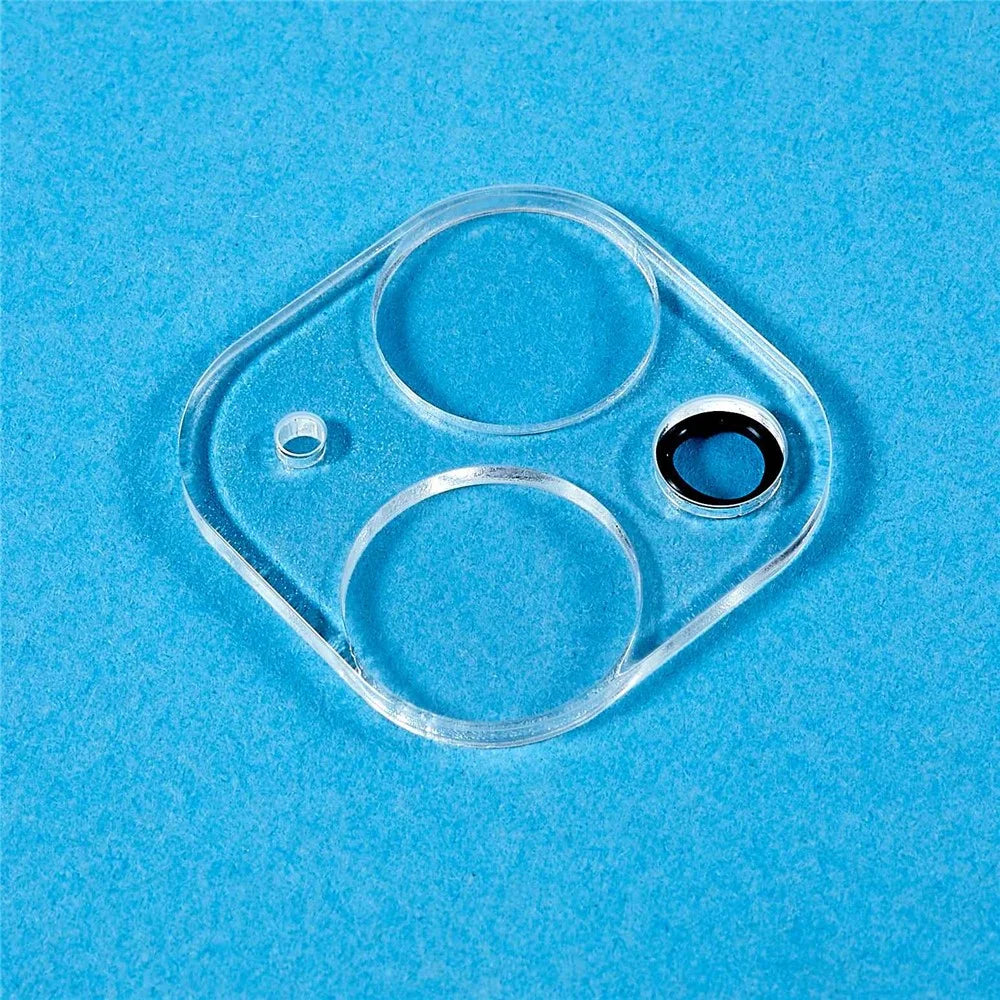 For iPhone 14 6.1 inch / 14 Plus 6.7 inch Camera Lens Protector High Transparency Tempered Glass Lens Film - 4