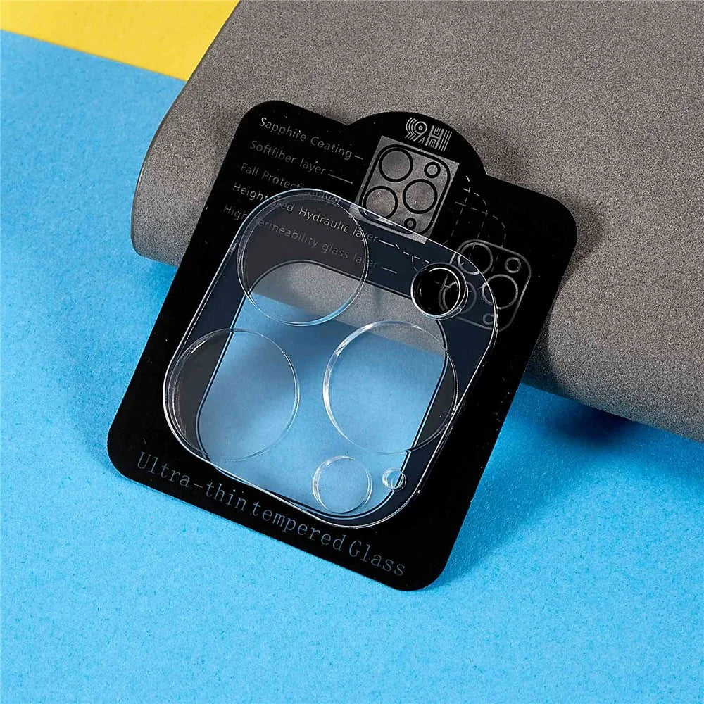For iPhone 14 Pro 6.1 inch / 14 Pro Max 6.7 inch Rear Camera Lens Protector Anti-scratch Tempered Glass Film - 2