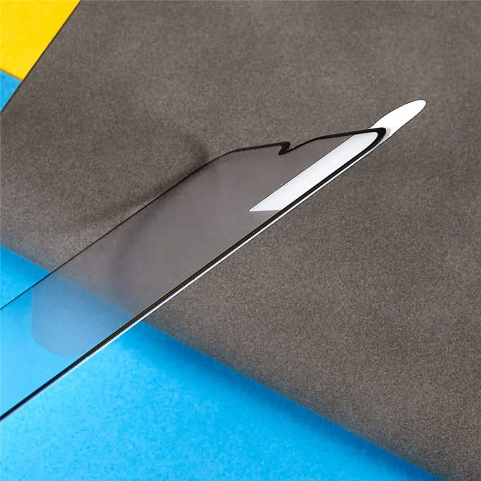 For Oppo A77 5G Full Glue Tempered Glass Screen Protector Full Coverage Anti-explosion Silk Printing Transparent Film - 6